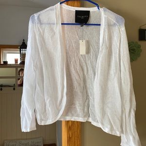 Talbots Plus sheer cardigan cover up   New with tags